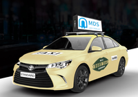Shenzhen MDS haute luminosité étanche Wifi toit de voiture Taxi publicité grand panneau d'affichage LED extérieur P2.5 Taxi Top affichage LED