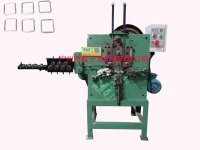 Machine automatique à boucle carrée pour vestes, ceintures et bouteilles - Pliage de fil, traitement de l'aluminium, fonctionnement facile