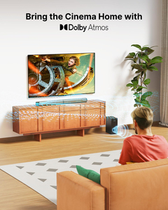 Barra de Sonido ULTIMEA <span class=keywords><strong>Apollo</strong></span> S60 Dolby Atmos 4.1CH 280W con Subwoofer con Cable BassMX, Chip DSP, HD EARC, Diseño Desmontable, Cine en Casa - Product Image 2