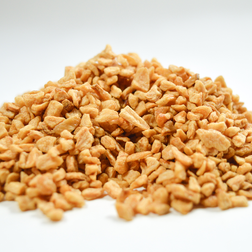 Дегидратированные жареные чесночные гранулы темно-желтого цвета, гарантированное качество, низкая цена