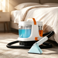 Nettoyeur de tapis multifonction 500W, aspirateur eau et poussière haute puissance, extracteur de taches profondes pour tissus, machine d'extraction de tapis
