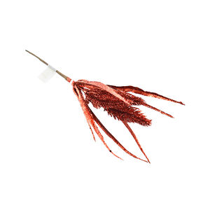 Ramo Scintillante Rosso, Altezza 28 cm - Product Image 1