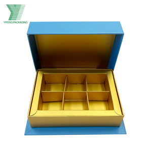 Embalaje de regalo sorpresa personalizado para el Día de San Valentín, caja de chocolate de caramelo de praliné dulce hecha a mano personalizada con divisor - Product Image 4