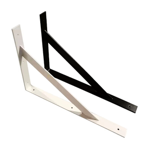 Staffa Metallica a L in Acciaio al Carbonio Verniciato a Polvere Personalizzata, Taglio <span class=keywords><strong>Laser</strong></span> e Piegatura Lamiera, MOQ 1 PZ, Tolleranza - Product Image 1