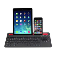 Nouveau clavier de jeu sans fil pour e-sport avec interrupteurs mécaniques à ciseaux, pavé tactile, support tablette et recharge USB-C
