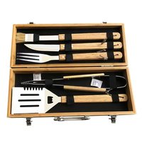 Ensemble barbecue 11 pièces avec brochettes et gants, livraison gratuite, cadeau pour garçons d'honneur, cadeau barbecue, cadeau fête des pères