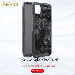 Chấp nhận tùy biến trường hợp đối với Google Pixel 4 XL TPU PC sợi carbon trường hợp điện thoại - Product Image 3