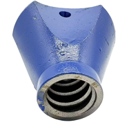 Foret à dents sphériques forgé et traité thermiquement T38 pour le forage de dynamitage minier et la construction de tunnels, compatible avec les perceuses à percussion