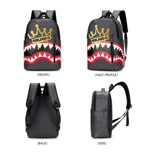 Shark-Themed <b>Backpack</b> 20L Water Resistant Outdoor Sports Men's Casual Travel Bag - Product Image 2
