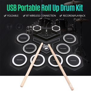 Batería Electrónica Portátil Plegable de Doble Trompa para Niños, Batería de Jazz, Venta al por Mayor - Product Image 5