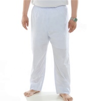 Pantalon Long islamique traditionnel, vêtement ethnique pour ramadan, Kaftan Jubah Jalabya, mode musulmane pour aïd, pantalon arabe blanc