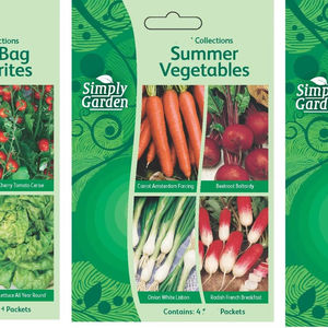 Cultive su propio piso Bolsa de jardín vegetal Paquete Kit de plantas Incluye pepino Tomate Cebolla Lechuga <span class=keywords><strong>Remolacha</strong></span> Rábano Más - Product Image 1