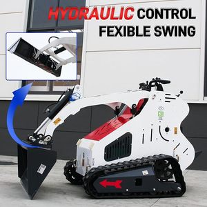 Envío Gratis Mini Minicargadora 360 EPA China Barata 900kg Maquinaria de Movimiento de Tierras para Granja - Product Image 3