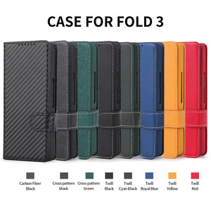 Étui portefeuille multifonctionnel en cuir PU avec fente pour carte <span class=keywords><strong>S</strong></span> <span class=keywords><strong>Pen</strong></span> Bag Protection complète pour Samsung <span class=keywords><strong>Z</strong></span> <span class=keywords><strong>Fold</strong></span> 7 6 5 <span class=keywords><strong>4</strong></span> 3 Cover - Product Image 2