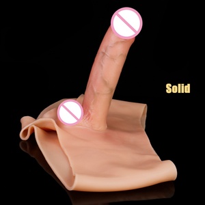 Lesbian Sex <b>Toy</b> Realistic Penis Solid Strap-on Dildo Panty Silicone Penis Artificial Realistic Big Penis Adult Sex <b>Toy</b> Wholesale - Product Image 3