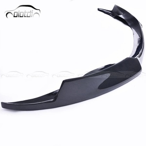 Aileron avant en carbone de type V, spoiler, séparateur, lèvre de pare-chocs avant pour BMW E92 E93 M3 2008-2013 - Product Image 3