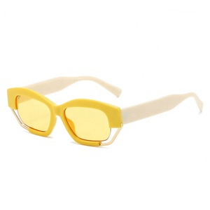 Nuovi Occhiali da Sole Poligonali alla Moda con Montatura Marrone Tartarugata, Protezione Solare per il Tempo Libero e lo Street Style, Logo Personalizzabile - Product Image 6