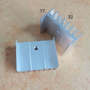 ฮีทซิงค์อะลูมิเนียม 32x17x25 มม. แบบสองขา สำหรับทรานซิสเตอร์ TO220 MOSFET SCR ตัวควบคุมแรงดันไฟฟ้า - Product Image 4