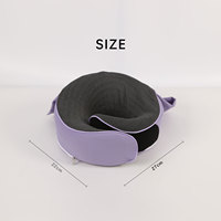 Oreiller de voyage ergonomique en U, personnalisable avec mousse à mémoire de forme et mousse à mémoire de forme à récupération lente – Meilleures ventes