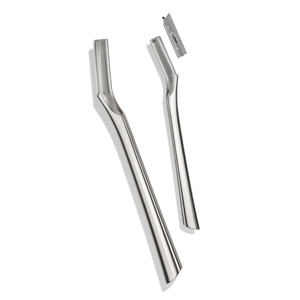Marque privée poignée en métal femmes visage tondeuse à sourcils <span class=keywords><strong>rasoir</strong></span> sûr <span class=keywords><strong>rasoir</strong></span> <span class=keywords><strong>rasoir</strong></span> à sourcils en acier inoxydable - Product Image 5
