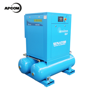 Compresseur d'air à vis APCOM haute performance économique 4 en 1, 8 bar 12 bar, faible bruit, compresseur d'air industriel commercial - Product Image 5