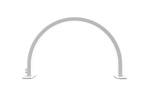 <span class=keywords><strong>2024</strong></span> 50W salón de belleza Luz de relleno en forma de media luna cuidado de las uñas escritorio media luna lámpara de mesa Luna lámpara de uñas - Product Image 3