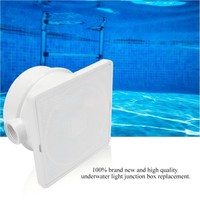 Boîtier de jonction étanche pour éclairage subaquatique de piscine, accessoire de distribution de câbles en plastique de remplacement pour piscine