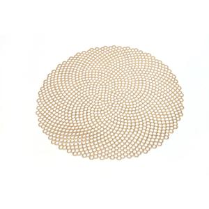 Conjunto de Sousplats Redondos Modernos em PVC Não Tóxico, Diâmetro de 38cm, Sousplats para Casamento, Cozinha e Jantar Yichuan T1 - Product Image 2