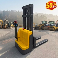 Gerbeur électrique 1,5 tonne avec batterie lithium et moteur AC, certifié CE, pour entrepôt d'électroménager