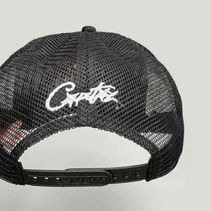 High Quality Fashion 5 Panels Baseball Cap with Rope Trucker Hat Star Embroidered Mesh Outdoor Fishing Corduroy Canvas - Product Image 4