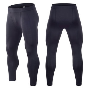 Top Quality <b>Men's</b> Customized Running <b>Tights</b> Top Gym Training Leggings Custom Wholesale Quick Dry <b>Men</b> <b>Compression</b> Leggings - Product Image 1