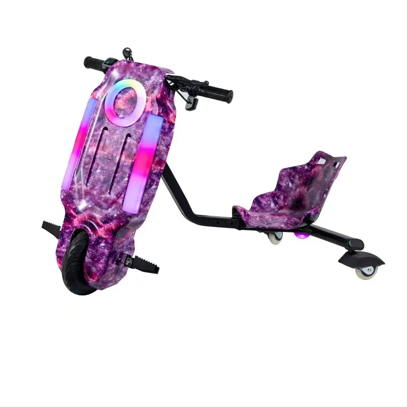 बच्चों के लिए फ़ैक्टरी बिक्री इलेक्ट्रिक ड्रिफ्टिंग स्कूटर, बच्चों के लिए उपहार ड्रिफ्टर 3 व्हील ड्रिफ्ट ट्राइसाइकिल