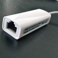Câble adaptateur réseau Ethernet LAN USB 2.0 A vers RJ45 pour ordinateur portable, ordinateur de bureau, Windows, Mac, Android, connexion filaire stable