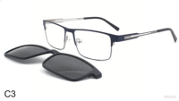 Men Polarized Magnetic Clip-On Sunglasses High Quality UV Protection Driving Fishing Outdoor Shades
