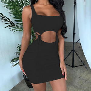 mujeres Top sin mangas Cultivo de cintura alta cintura <span class=keywords><strong>faldas</strong></span> conjunto de <span class=keywords><strong>mujer</strong></span> Casual, conjunto de dos piezas - Product Image 1