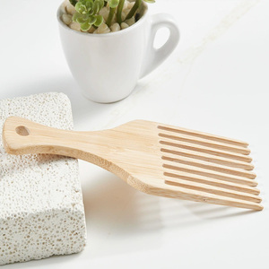Peigne à cheveux en bambou naturel, peigne antistatique, peigne à dents larges, peigne pour le soin de la <span class=keywords><strong>barbe</strong></span>, <span class=keywords><strong>brosse</strong></span> à cheveux - Product Image 5