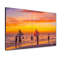  Écran mural vidéo Samsung 46 55 65 pouces à cadre ultra fin de 1,7 mm avec contrôleur 4K, écran mural vidéo LCD
