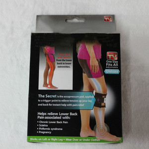 Qingge Leg <b>Protector</b> One Size Fits All For Running Basketball Support Compression Relief Pain Lower <b>Back</b> - Product Image 2