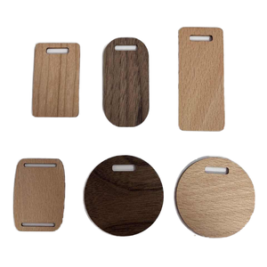 Thẻ móc khóa NFC <span class=keywords><strong>RFID</strong></span> bằng gỗ chống thấm nước, có thể tái chế 100%, tích hợp chip 13.56MHz dùng cho kiểm soát truy cập, thẻ thành viên, danh thiếp & khách sạn - Product Image 3