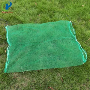 Date Mesh Bag Manufacturers Supply Custom 70*90cm Durable Strong Rope Green Date Palm Tree Mesh Bag