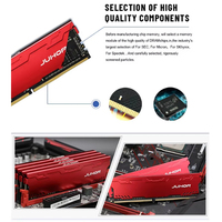 JUHOR Nouvelle Mémoire DDR4 8 Go/16 Go pour Ordinateur de Bureau 2400 MHz/2666 MHz/3200 MHz/3600 MHz 1,2 V/1,35 V RAM pour PC Garantie 3 Ans En Stock