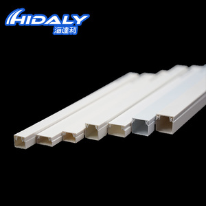 Condotto del cavo del Pvc adesivo del mercato del perù 24 x14 20x10 15x10 39x19 canalina/condotto del cavo con nastro - Product Image 5