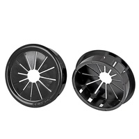 Oeillet de câble à encliqueter en nylon en forme de pétale RSB Service de coupe personnalisé pour anneau de Protection de fil Panneaux électriques Câblage automobile