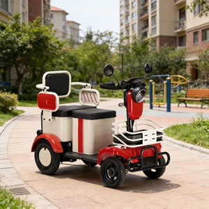 Chariot électrique à quatre roues de qualité export, certifié international, conforme aux <span class=keywords><strong>règles</strong></span> de sécurité du marché mondial - Product Image 3
