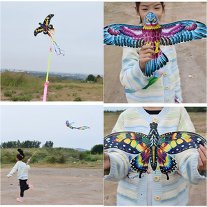 Cerf-volant pour enfants en PE, léger, imperméable, pour jeux de plein air, plage et vacances d'été - Product Image 4