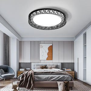 LED Ceiling Lights Round Shaped <strong>Bird</strong> <strong>Nest</strong> Metal Light Decoration Living Room Modern Lamp Fixture Bedroom Lamp Lighting Modern L - Product Image 5