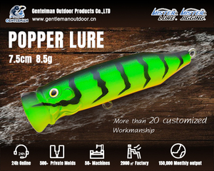 MISTER LURE 75cm 85g Leurre Artificiel Holographique Grand Format pour <span class=keywords><strong>Eau</strong></span> Salée et Pêche <span class=keywords><strong>en</strong></span> Haute <span class=keywords><strong>Mer</strong></span>, Leurre Popper <span class=keywords><strong>de</strong></span> Surface, Leurres Durs - Product Image 2