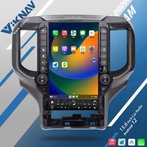Unité principale d'autoradio VIKNAV avec écran tactile Android de 13,6 pouces, pour Dodge Ram 2019-2024, autoradio GPS avec navigation intégrée, Android Auto - Product Image 2