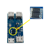 Carte de charge solaire mini USB OKY3402-3 500MA pour batterie au lithium CN3065, module de charge MINI 4,4 à 6V