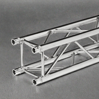 NuoFeng NF-29 Support de treillis à tige en alliage d'aluminium 6061-T6 290mm x 290mm pour performances DJ, argent, longueur 1m, utilisation intérieure, affichage carré
